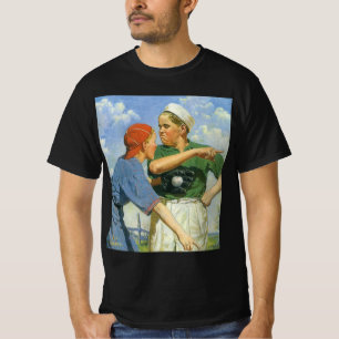 Oude Baseball, Kinderen, Jongens die Sporten T-shirt