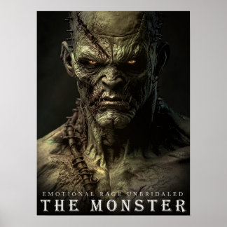OUDE BEAST & WEZENS: De Monsterposter Poster