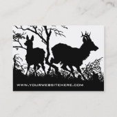 Oude Beieren-herder Visitekaartje (Achterkant)