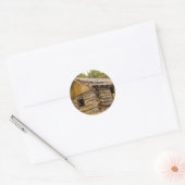 oude berghut ronde sticker (Envelop)