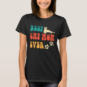 Oude Beste Kat Moeder Ooit Moederdag Grappige Kat T-shirt