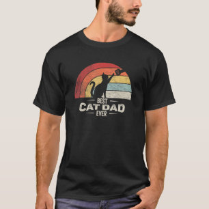 Oude Beste Kat Vader Ooit  Kat Papa Poot Vuist Bum T-shirt