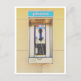 Oude Betaaltelefoon Briefkaart