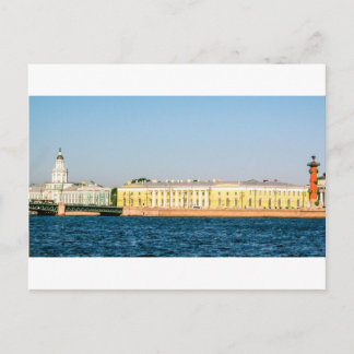 Oude beurs van Sint-Petersburg Briefkaart