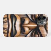 Oude Bewakers: Tiki Wood Art Case-Mate iPhone Case (Achterkant (horizontaal))