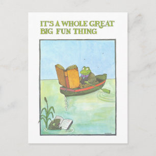 Oude bibliotheek leesposter briefkaart