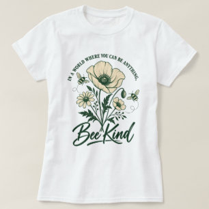 Oude Bij en Wilde Bloemen T-shirt