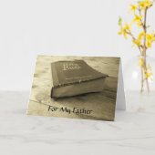 oude Bijbelvaders Dag Kaart (Gele Bloem)