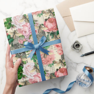 Oude Bijenpatroon  Cadeaupapier