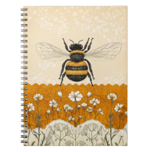 Oude Bijentuin Met Wilde Bloemen (10) Notitieboek
