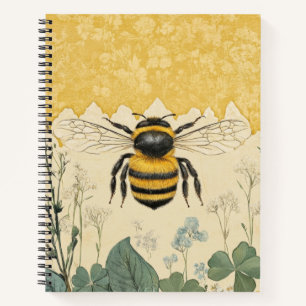 Oude Bijentuin Met Wilde Bloemen (5) Notitieboek