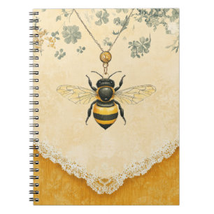 Oude Bijentuin Met Wilde Bloemen (7) Notitieboek