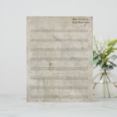 , oude, blanco vel muziek 8-reeks (Staand voorkant)