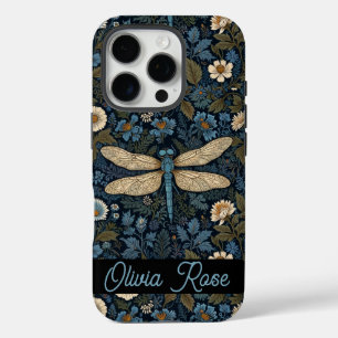 Oude blauwe Libel iPhone 16 Pro Hoesje
