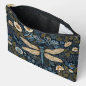 Oude blauwe Libel Etui (Open)