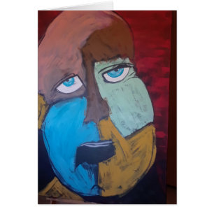 Oude blauwe ogen