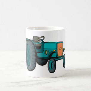 Oude Blauwe Tractor Boerenleven Koffiemok