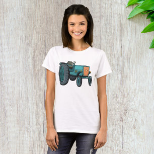 Oude Blauwe Tractor Boerenleven T-shirt