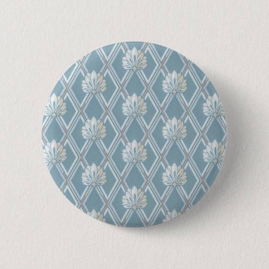 Oude blauwtongballetroomvormer ronde button 5,7 cm (Voorkant)