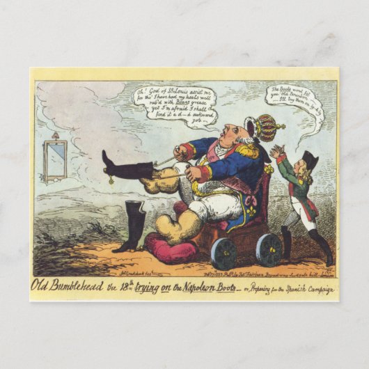 Oude bloem briefkaart (Voorkant)