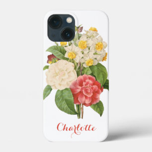 Oude Bloem Camelia Narcis Bloemen door Redoute iPhone 13 Mini Hoesje