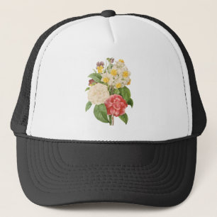 Oude Bloem Camelia Narcis Bloemen door Redoute Trucker Pet