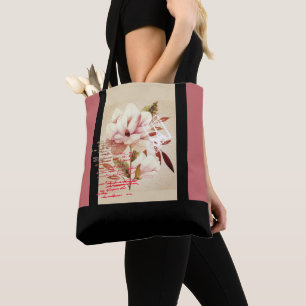 Oude bloem tas