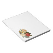 Oude bloemen, camelia's en narcissen, Redoute Notitieblok (Schuin)