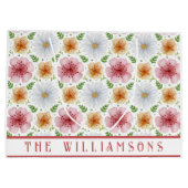 Oude Bloemen Gelukkig Pasen Groot Cadeauzakje (Achterkant)