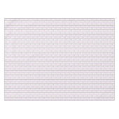 Oude bloemen gestreepte patroon wit beige roze  tafelkleed (Voorkant (Horizontaal))