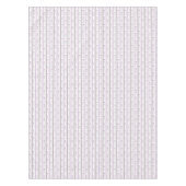 Oude bloemen gestreepte patroon wit beige roze  tafelkleed (Voorkant)