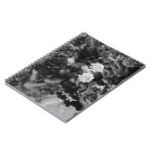 Oude bloemen spiraal notitieboek (Linkerzijde)