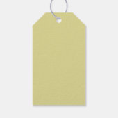 Oude Bloemen & Vlinder Cadeaulabel (Achterkant)