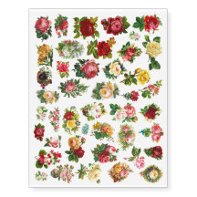 Oude Bloemen Was Af Water Decals