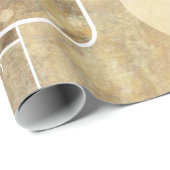 Oude bloemkool cadeaupapier (Rol Hoek)