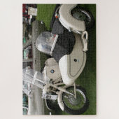 Oude BMW-motor met Sidecar Legpuzzel (Verticaal)