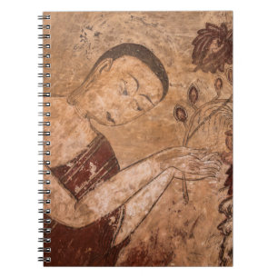 Oude Boeddhistische Schildering Notitieboek