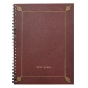 Oude Boek Hoesje  stijl Naam Oude Fashioned Notitieboek