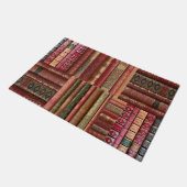 Oude boekbibliotheek deurmat (Schuin)