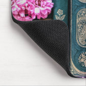 Oude boeken en oude Rozen Muismat (Hoek)