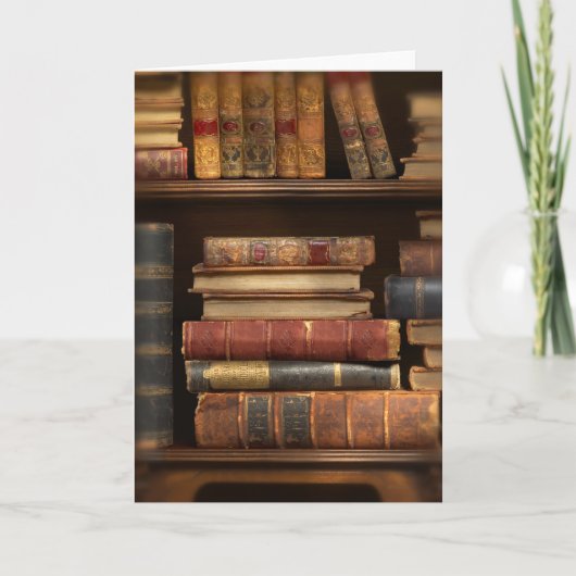 Oude Boeken Kaart (Voorkant)