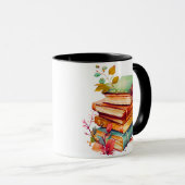 Oude boeken mok (Voorkant rechts)