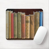 Oude boeken muismat (Met muis)