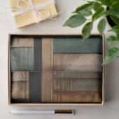 Oude boeken op planken Decoupage Tissuepapier (Geschenk)