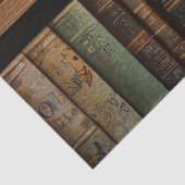 Oude boeken op planken Decoupage Tissuepapier (Detail)