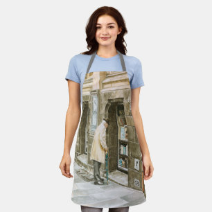 Oude boeken - schort