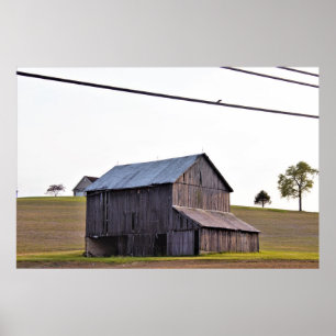 Oude Boerderij Poster