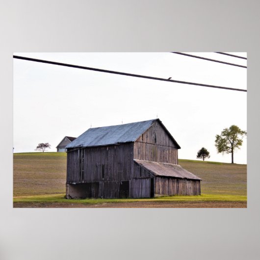 Oude Boerderij Poster (Voorkant)