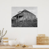 Oude boerderij poster (Keuken)