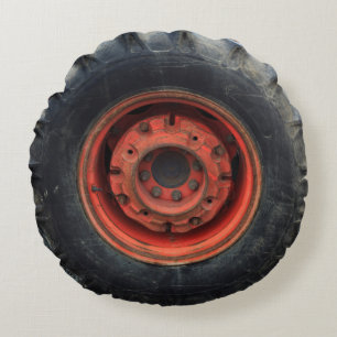 Oude Boerderij tractorband Rond Kussen